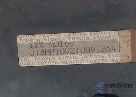 1996 Toyota Rav4 from USA, damaged, VIN JT3HP10V2T0091264